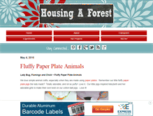 Tablet Screenshot of housingaforest.com